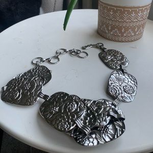 Silver chain belt vintage